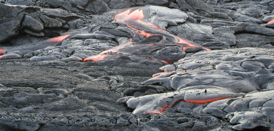 Fiueld of lava