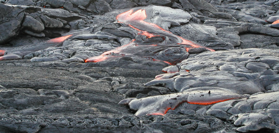 Fiueld of lava